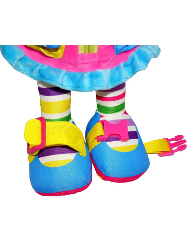 Muñeca de Peluche Educativa June Garden Belle 40 cm
