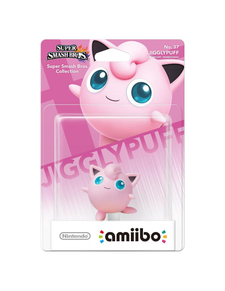 Jigglypuff amiibo - Nintendo - Super Smash Bros - Accesorio Jigglypuff amiibo - Nintendo - Super Smash Bros - Accesorio