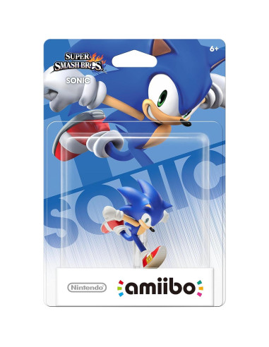 Amiibo Sonic - Nintendo - Super Smash Bros - Interactivo