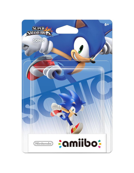 Amiibo Sonic - Nintendo - Super Smash Bros - Interactivo Amiibo Sonic - Nintendo - Super Smash Bros - Interactivo