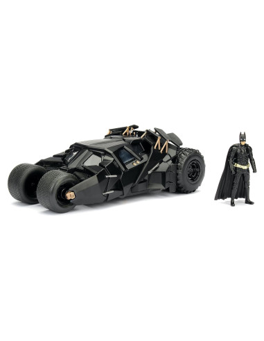 Batmóvil Jada Toys 1:24 con figura de Batman 6,99 cm