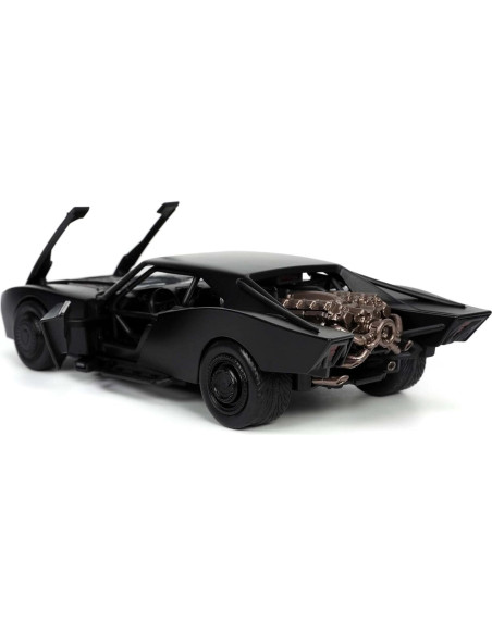 Batmóvil 1:24 Jada Toys con figura de Batman 7 cm Batmóvil 1:24 Jada Toys con figura de Batman 7 cm