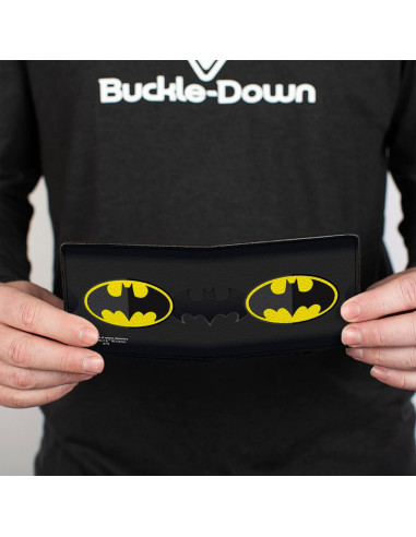 Billetera Bifold Unisex Batman Buckle-Down Cuero Vegano