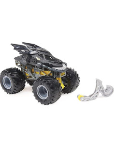 Camión Monstruo Die-Cast Monster Jam Batman 1:64 con Wheelie 2