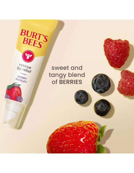 Bálsamo Labial Burt's Bees Rescate Mezcla de Bayas 10g Bálsamo Labial Burt's Bees Rescate Mezcla de Bayas 10g