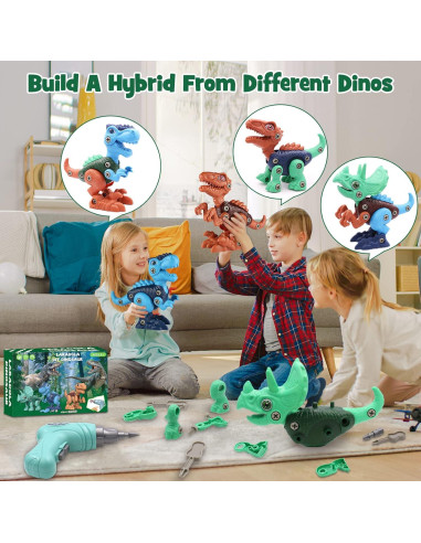 Juguete de Dinosaurio Desarmable Laradola para Niños 3-8 Años