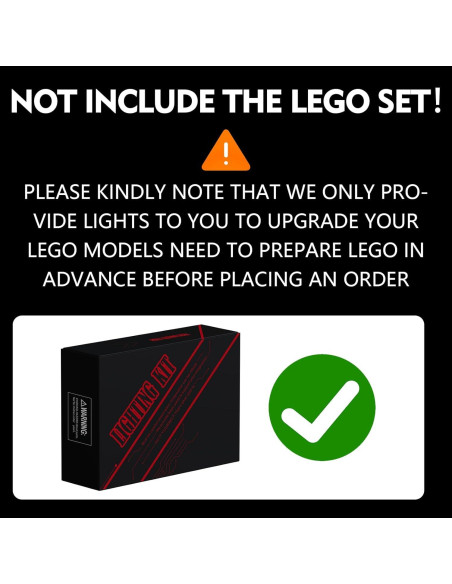Iluminación LED Brickshining para LEGO Batman Ciudad Gótica 76271 Iluminación LED Brickshining para LEGO Batman Ciudad Gótica 76271
