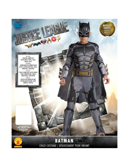 Disfraz Táctico Deluxe Batman Rubies Niños 3D Pequeño Disfraz Táctico Deluxe Batman Rubies Niños 3D Pequeño