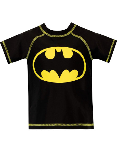 Conjunto de baño Batman DC Comics 2 piezas niños 8 Negro