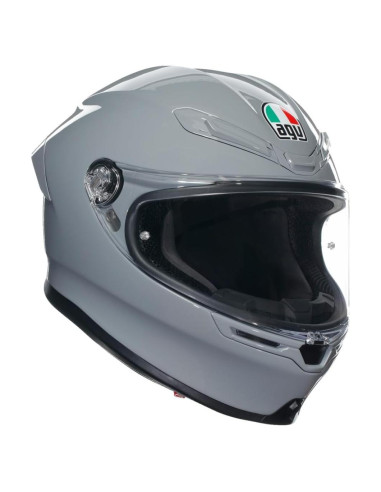 Casco AGV K6 S Sólido Negro Nardo 2,36 kg