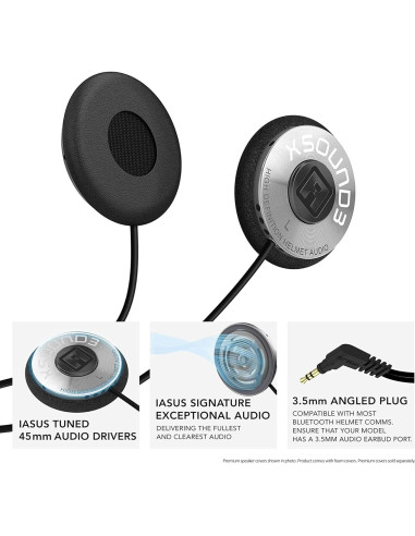 Altavoces de casco IASUS XSound 3 con jack 3.5mm