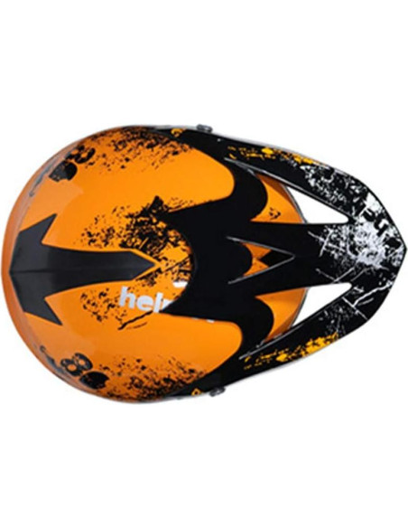 Casco Motocross TRIPERSON Naranja Mediano Certificado DOT Casco Motocross TRIPERSON Naranja Mediano Certificado DOT
