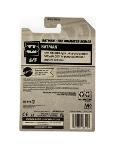 Hot Wheels Batman La Serie Animada 1:64 Mattel Violeta 2