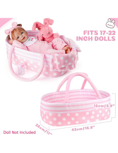 Conjunto de Accesorios para Muñecas Reborn BABESIDE - 8 Piezas