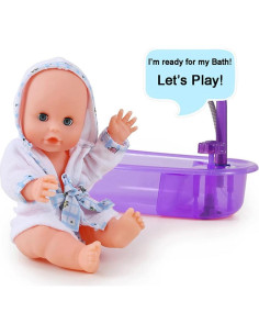 Juguete de Baño para Bebés Liberty Imports Muñeca 33 cm 2