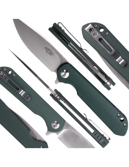 Cuchillo Plegable Firebird GANZO FH41S-GB Acero D2 Verde Cuchillo Plegable Firebird GANZO FH41S-GB Acero D2 Verde