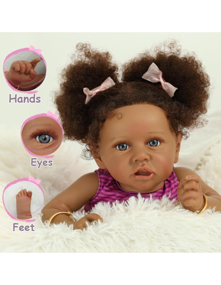 Muñeca Reborn Kdudgso Calista 55 cm Bebé Realista Muñeca Reborn Kdudgso Calista 55 cm Bebé Realista