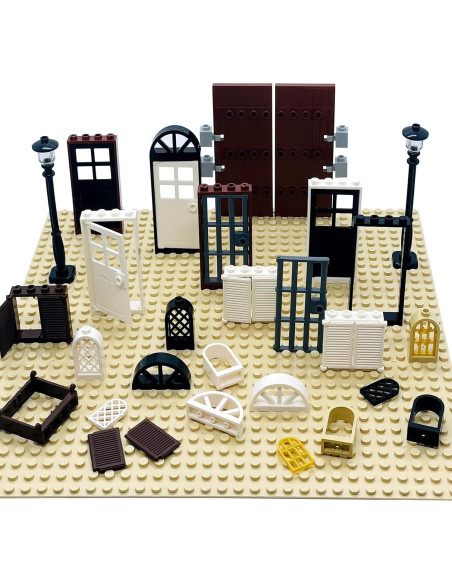 Kit de Accesorios para Ladrillos de Construcción - 52 Piezas Kit de Accesorios para Ladrillos de Construcción - 52 Piezas