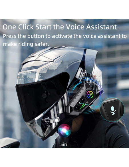 Auricular Bluetooth ELIKIDSTO Y10 para Casco Motocicleta Auricular Bluetooth ELIKIDSTO Y10 para Casco Motocicleta