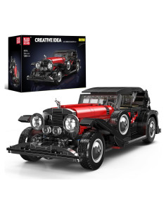 Mould King 10114 Auto Vintage 1308 Piezas para Construcción