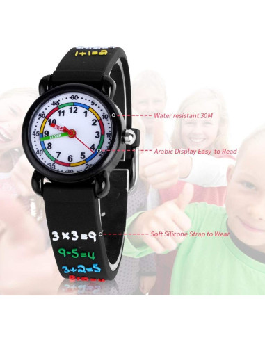 Reloj para Niños MICO 3D Cartoon Resistente al Agua - Unisex