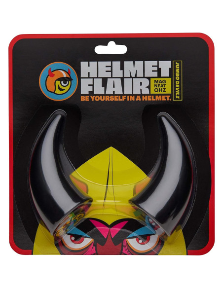 Cuernos Diabólicos Grandes Helmet Flair | Accesorios para Casco Cuernos Diabólicos Grandes Helmet Flair | Accesorios para Casco