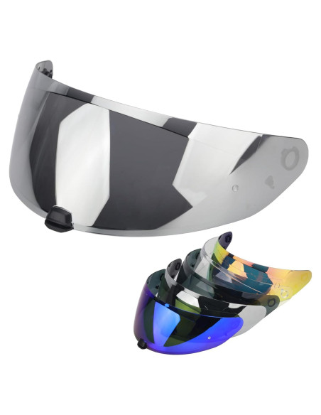 Visera RIDLOG HJ-31 para Casco HJC i10 i70 Plata Visera RIDLOG HJ-31 para Casco HJC i10 i70 Plata