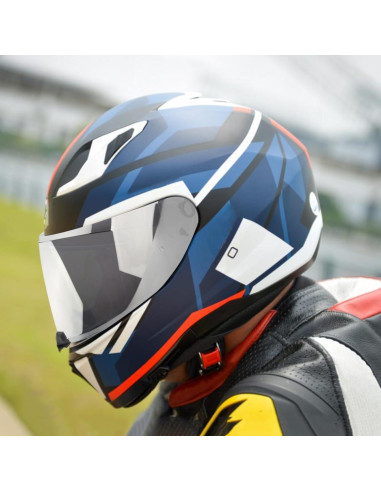 Visera RIDLOG HJ-31 para Casco HJC i10 i70 Plata