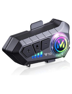 Auricular Bluetooth WNJACO Y10 para Motocicleta IPX6