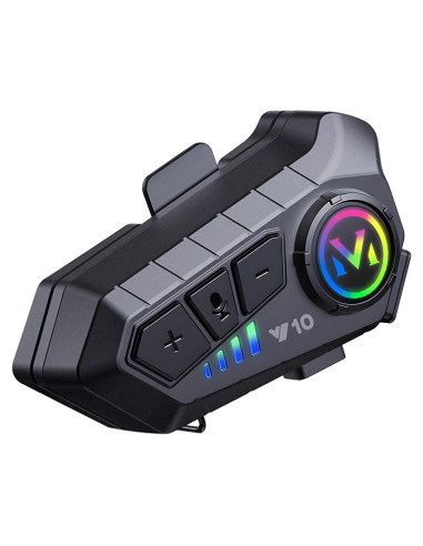Auricular Bluetooth Y10 BTQILEYOO para Motocicleta IPX6
