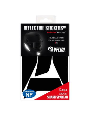 VFLUO Calcomanías Reflectantes para Casco SHARK SPARTAN