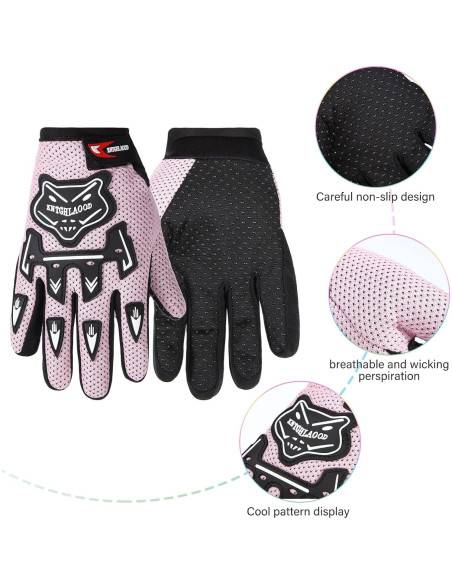 Guantes de invierno Frienda para ciclismo y deportes - Rosa Guantes de invierno Frienda para ciclismo y deportes - Rosa