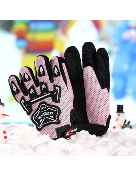 Guantes de invierno Frienda para ciclismo y deportes - Rosa Guantes de invierno Frienda para ciclismo y deportes - Rosa