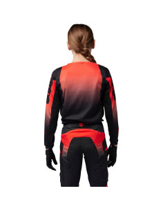 Jersey de Motocross Fox Racing 180 Juvenil Rojo Fluorescente 2