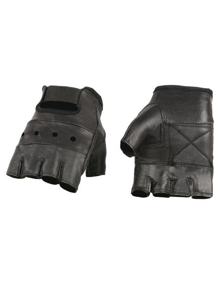 Guante sin dedos de cuero Shaf International Negro XX-Large Guante sin dedos de cuero Shaf International Negro XX-Large