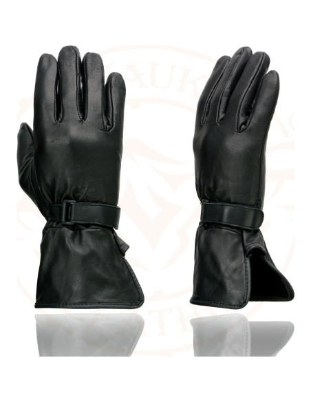 Guantes de Cuero para Mujeres Milwaukee Leather Negros Guantes de Cuero para Mujeres Milwaukee Leather Negros