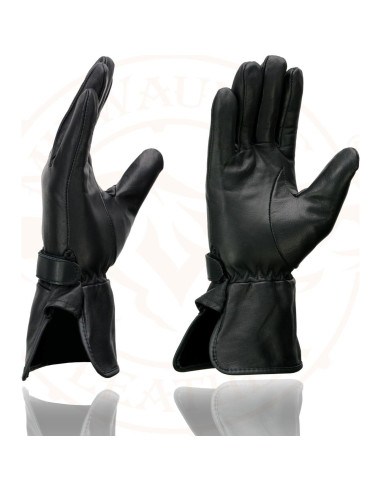 Guantes de Cuero para Mujeres Milwaukee Leather Negros