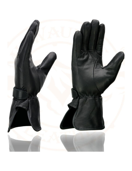 Guantes de Cuero para Mujeres Milwaukee Leather Negros Guantes de Cuero para Mujeres Milwaukee Leather Negros