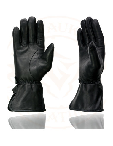 Guantes de Cuero para Mujeres Milwaukee Leather Negros