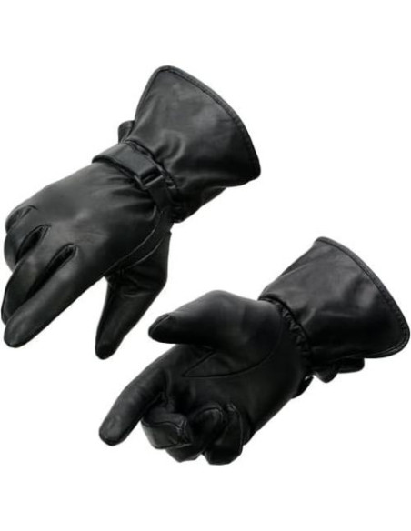 Guantes de Cuero para Mujeres Milwaukee Leather Negros Guantes de Cuero para Mujeres Milwaukee Leather Negros