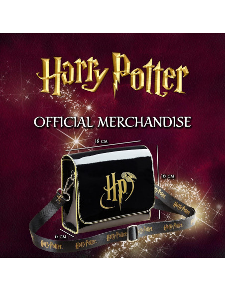 Bolso Cruzado Harry Potter Cerda 18x6x16cm para Chicas Bolso Cruzado Harry Potter Cerda 18x6x16cm para Chicas