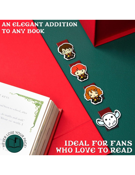 Marcadores Magnéticos Harry Potter 4 Pack Diseño Mágico Marcadores Magnéticos Harry Potter 4 Pack Diseño Mágico