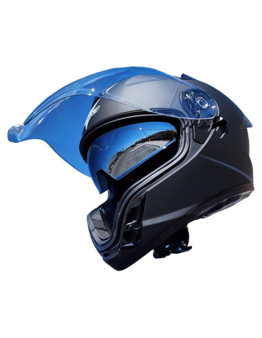 Casco Vega Air GPX Cara Completa Negro Mate Grande