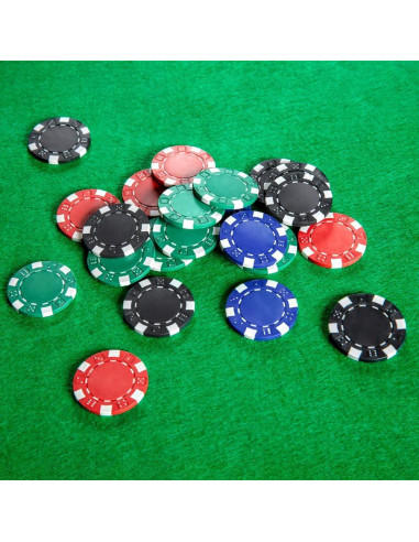 Juego de Fichas de Póker Homwom 200PCS con Estuche
