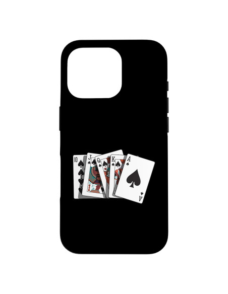 Funda Protectora iPhone 16 Pro Poker Texas Hold'Em Funda Protectora iPhone 16 Pro Poker Texas Hold'Em