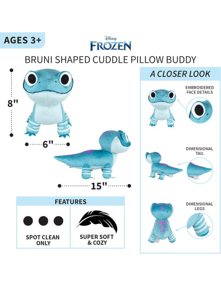 Almohada Cuddle Bruni Salamandra Disney Frozen 2 Almohada Cuddle Bruni Salamandra Disney Frozen 2