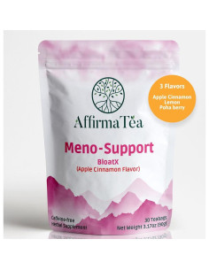 Té Alivio Menopausia AffirmaTea BloatX 30 Bolsitas Sabor Manzana Canela 2