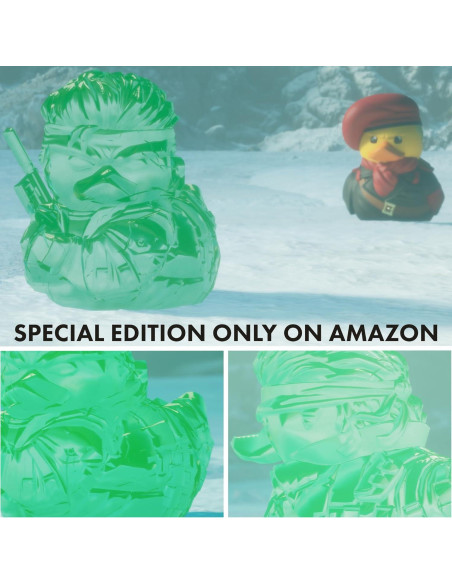 Figura de Pato TUBBZ Metal Gear Solid Camuflaje 9 cm Figura de Pato TUBBZ Metal Gear Solid Camuflaje 9 cm