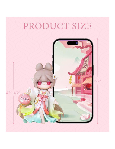 Figura Coleccionable Suri Fairy Town Wowood 10.4cm Colorida