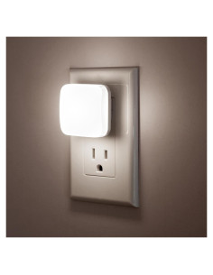 Luz Nocturna LED Briignite Cuadrada 0.3W Paquete de 2